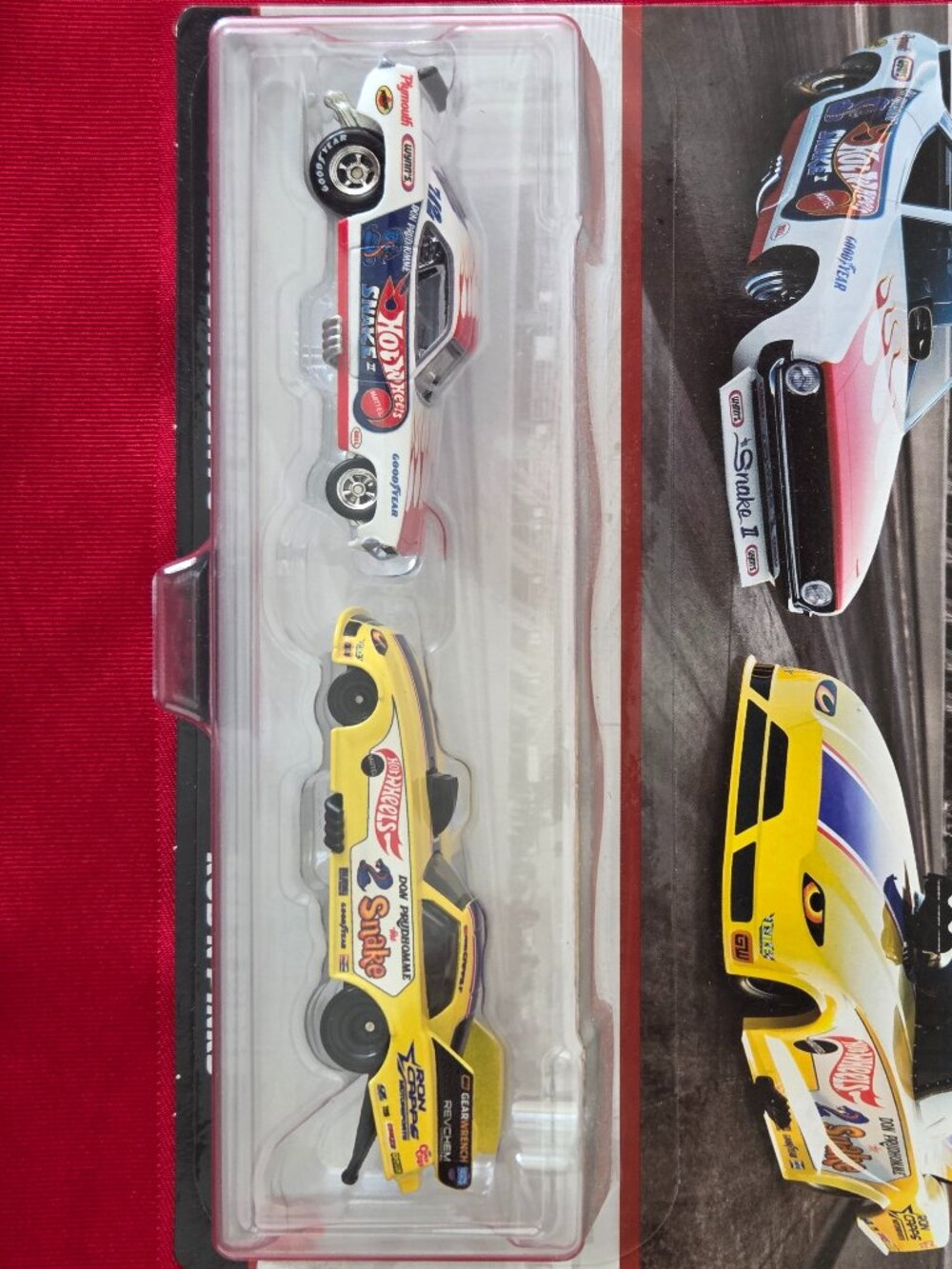 2025 HOT WHEELS, PREMIUM REAL RIDERS, FUNNY CAR COMBO, MINT IN THE PACKAGE!!!